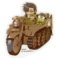 Gensui AMAGO x KEROKEROKEROPPI (Mini Character)' Saiyuki x Sanrio Character Cers POPUP SHOP Clear Mini Sticker'