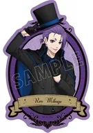 Reo Mikage Illustrated Kaito Dan ver. Travel Sticker "Blue Rock Pop Shop in AMNIBUS Store"