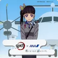 Kanao Tsuyuri Airplane Decal Design Sticker "Demon Slayer: Kimetsu no Yaiba x ANA" Special Bonus for Boarding DHC8-400