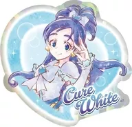 2. Cure white prism travel sticker "Futari wa Pretty Cure Max Heart"