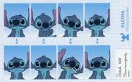 Stitch (ID photo style) sticker sticker Sticker Collection "Lilo & Stitch" limited to Disney Store