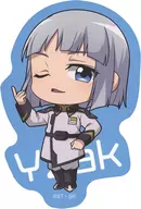 Yzak Jule (uniform) "MOBILE SUIT GUNDAM SEED FREEDOM Trading Mini Character Sticker" theater goods