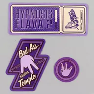 Bad Temple Sticker Set (3-Pattern Set) Hypnosis Flava2 Ver. "Hypnosis Mic -Division Rap Battle - Hypnosis Flava2 @ Mixalive TOKYO"