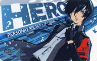 Main character's original sticker "Yokohama and Hakkeijima Sea Paradise × PERSONA 3 reload" stamp rally goal bonus