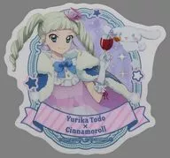 藤堂YURIKA×玉桂狗(大耳狗)Die Cut智能手机贴纸(等身插图)"偶像活动！×三丽鸥角色Tanks合作第2弹POP UP SHOP>