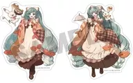 Hatsune Miku Outing sticker set "SNOW MIKU2024"