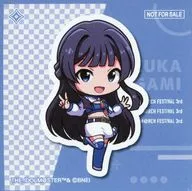 Shizuka Mogami Sticker "idol Master Million Live! ×Sofmap GRID M @ RCH FESTIVAL 3rd" Eligible Products Purchase benefits