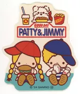 Patti & Jimmy B (Vintage Retro) sticker "Sanrio Character Connectors"