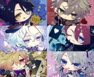 Conjunto de 6 pegatinas de Chibi Character dibujadas por el Sr. Uta "Switch Soft Foam Eucronia" ALICENET Purchase benefits temprana