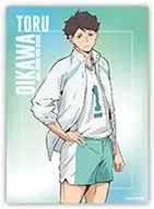 Toru Oikawa "High Cue! Trading Holo-Sticker Uniform"