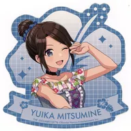 Mitsumine Yuika "idol Master Shiny Colors x Yomiuri Land Die Cut Sticker B Tropical Style"