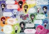 Reunião (comentário de desempenho noturno ver.) A4 adesivo folha "Blu-ray Tsukino Geino Productions VAZZROCK LIVE 2021" Amazon. co. jp Bônus de compra
