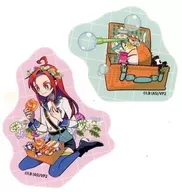 Ronald & Hinaichi Sticker Set "Maru KUJI Kyuketsuki Sugu Shinu 2 Picnic ver. illustration by Take" Small blessing 03