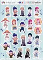 Collective Mini-Mini Sticker "The Goddess's Cafe Terrace" Rurubu The Goddess's Cafe Terrace Limited Box Edition appendix