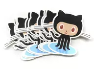 Die Cut GitHub Stickers Pack3