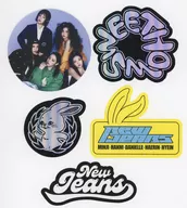 NewJeans Sticker Pack (5-Pack) "CD How Sweet Standard ver. (NewJeans)" enclosed privilege