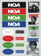 NOA sticker sheet "CDPrimary Colors First Press Limited Edition C" enclosed special bonus
