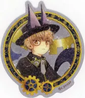 "Cardcaptor Sakura Trading Kirakira Clear Sticker" Clamp Exhibition Goods