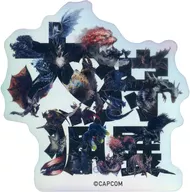 Event logo sticker "MONSTER HUNTER 2 0th Anniversary 『 Hunting Exhibition 』"