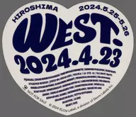 WEST.10 th Anniversary贴纸广岛会场限定新谱・旧谱购入特典