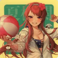 Nevada改 Mod.2(ネヴァダ) 水着mode(背景グリーン) シール 「艦隊これくしょん～艦これ～ カレー機関 35th Sequence【後段作戦】」 対象メニュー注文特典