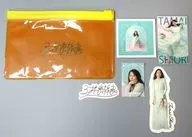 玉井詩織 ポーチ付きステッカーセット(3月) 「SHIORI TAMAI 12 Colors March」