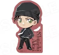 Akai Shuichi sticker monocromo mini "Detective Conan monochrome series release commemoration fair"