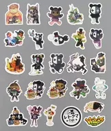 [A la Carte] Retort sticker pack (26 pieces) "レトセトラ ~ Retort 15th Anniversary Exhibition ~" Official illustrated book & Dot Picture Zukan Venue Limited Set (White / Black) Items