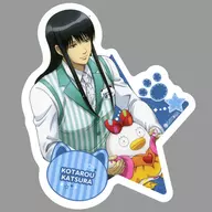 Sticker drawn by Kotaro Katsura : "GINTAMA × Yomiuri Land ~ Yomiran 60th Anniversary, GINTAMA 20th Anniversary is a ride! ~"
