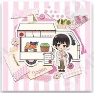 Japan "Hetaria World ★ Stars Trading Sticker - Holiday Marche. - Dressel Mini"