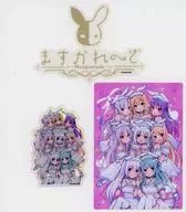 集合 ステッカーセット 「バーチャルYouTuber ますかれーど 二周年記念グッズ」