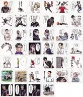 全40種セット 「ハイキュー!! スクエアステッカーコレクション」