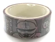 Little Kawa & sea-otter & Yoroi-san & Shisa (Pink x Blue) "Little Kawa is Small and Cute Thing Masking Tape Collection 2"