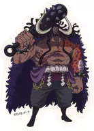 "ONE PIECE ONE PIECE EMOTION Die Cut Sticker Collection ワノ Province" by Kaido