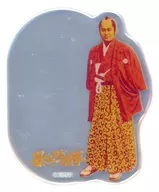 Ken Matsudaira (Tokugawa Yoshimune) / whole body trading mirror sticker "Abarenbo Shougun POP SHOP"