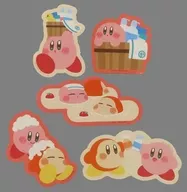 全5種セット ステッカー 「星のカービィキャンペーン ナムコ ぷぷぷの湯」 ナムコポイントアプリくじ C賞