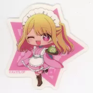 Ruby / Rumi Hoshino (Mini Character) "Star Shaped Clear Seal (Star Senbei Vol. 2 Spiced Cod Roe Mayonnaise Flavor)"