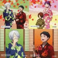 All 4 types set sticker "Eiga Kitaro Tanzo Gegege no Nazo Autumn Vacation Cafe 2024 ×and GALLERY" collaboration goods Purchase benefits