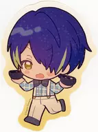 Shinobu Sengoku "Ensemble Stars! ENSEMBLE HOLIDAY! ×animatecafe Drawing Visual Sparkling Sticker Collection (D Group)"