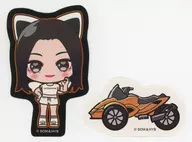 Hong Eun-chae Sticker Set (2-Pack) "Sega Lucky KUJI LE SSERAFIM-FEARLESS -" F Prize