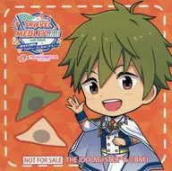 Hayato Akiyama original sticker "TR @ VEL MEDLEY! with THE IDOLM@STER Series ~ Producing your travel ♪ ~ JR Tokai × idol Master SideM" stamp rally bonus