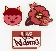 ヴォックス・アクマ ステッカーセット 「バーチャルYouTuber にじさんじ NIJISANJI EN BLACK FRIDAY 2024」