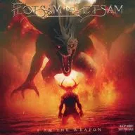 フロットサム・アンド・ジェットサム ジャケ写絵柄ステッカー 「CD アイ・アム・ザ・ウェポン」 購入特典