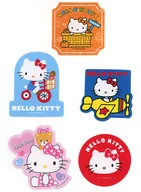 D Hello Kitty Sticker SET (5-Pack Set) "Happy KUJI Hello Kitty 50th ~ Happy Anniversary ★～」 G Award"