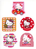 E Hello Kitty Sticker SET (5-Pack Set) "Happy KUJI Hello Kitty 50th ~ Happy Anniversary ★～」 G Award"