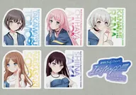 MyGO!!!!! ステッカー6枚セット 「劇場版 BanG Dream! It’s MyGO!!!!!×TOKYO TOWER(東京タワー)」