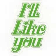 ILLIT album logo sticker "CDI' LL LIKE YOU [WITH]" enclosed special gift