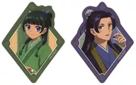 Cat Cat & 壬氏 (Takaku Chikara) Sticker 2-Pack Set "KUJI Ruck Yakuya no Hitotsu" H Prize