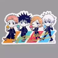[Secreto] Especial A (Kosho & Fushiguro & Kugizaki & Gojō) "Jujutsu Kaisen × Daiso & Seria Candu Die Cut Sticker"
