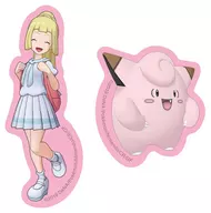 Lillie & Pippie Buddies Die Cut Sticker Set "Pokemon Masters EX"